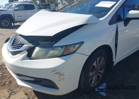 2014 Honda Civic Lx из США, поврежденный, VIN 19XFB2F50EE045571
